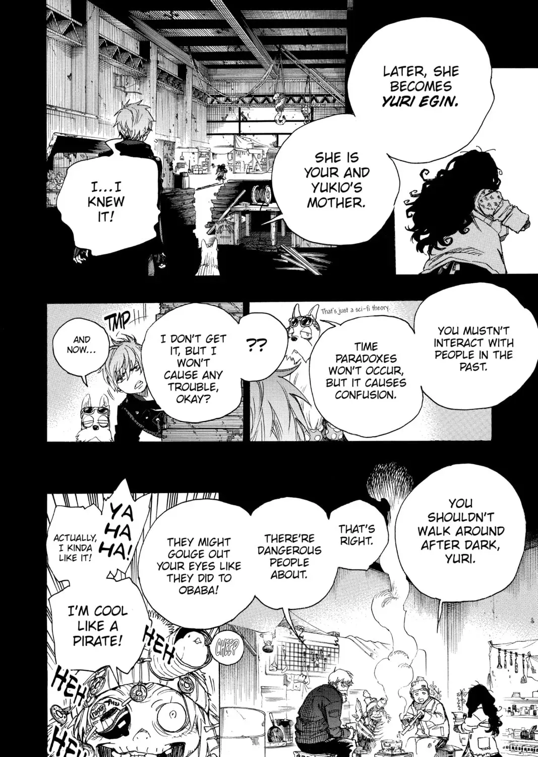 Read Blue Exorcist chapter 40.1 image 14 on Lezhin