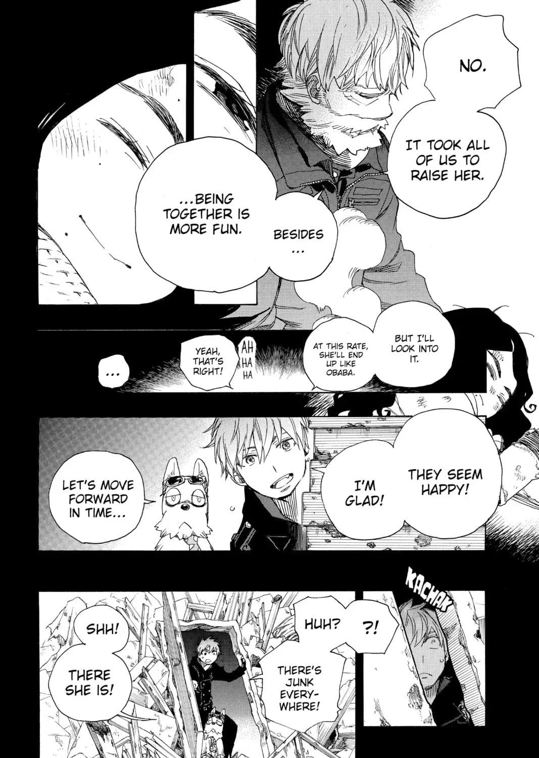Read Blue Exorcist chapter 40.1 image 22 on Lezhin