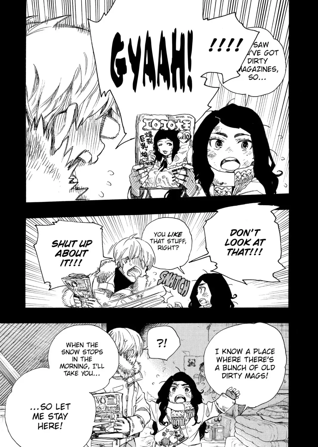 Read Blue Exorcist chapter 40.1 image 52 on Lezhin