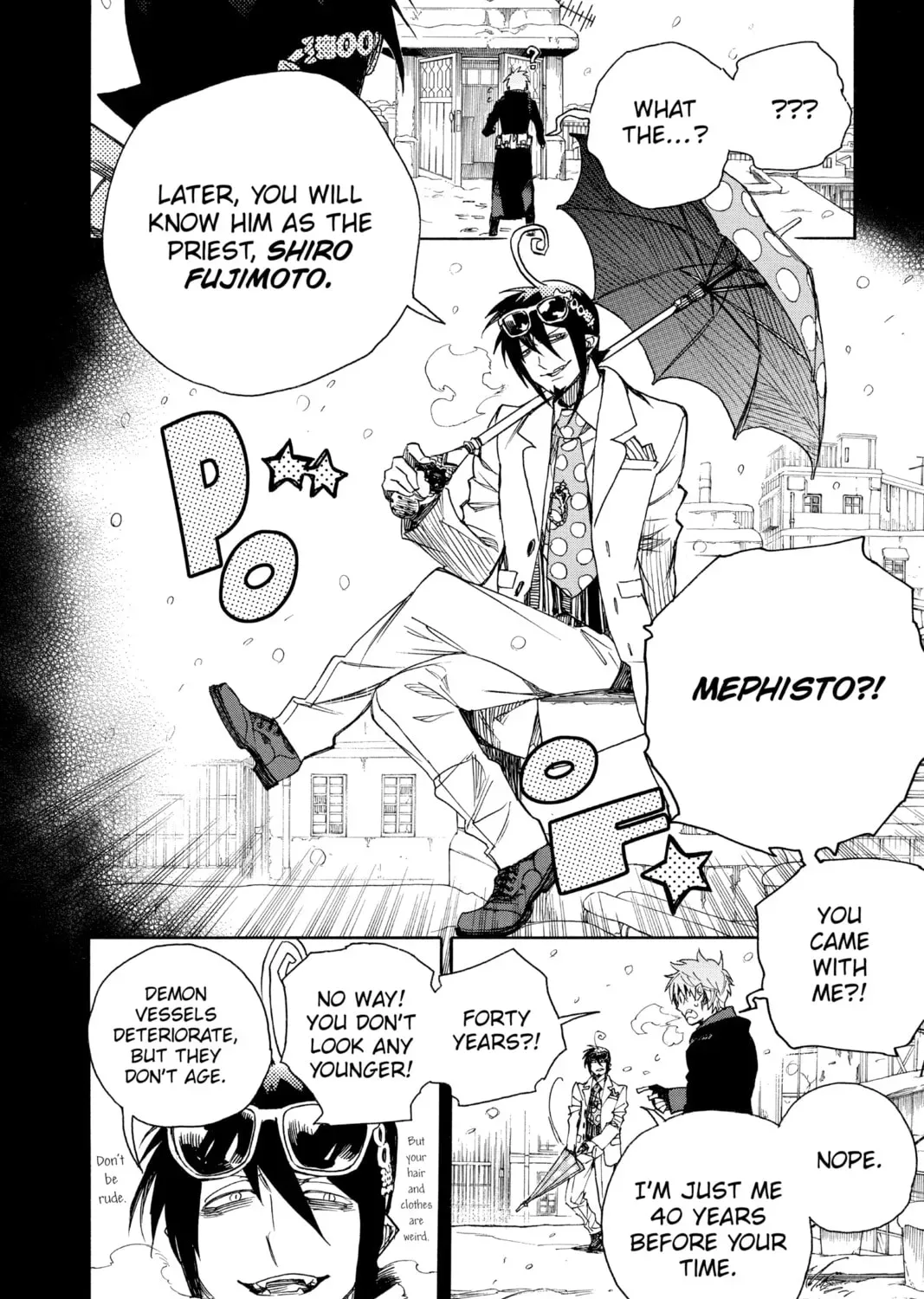 Read Blue Exorcist chapter 40.1 image 6 on Lezhin