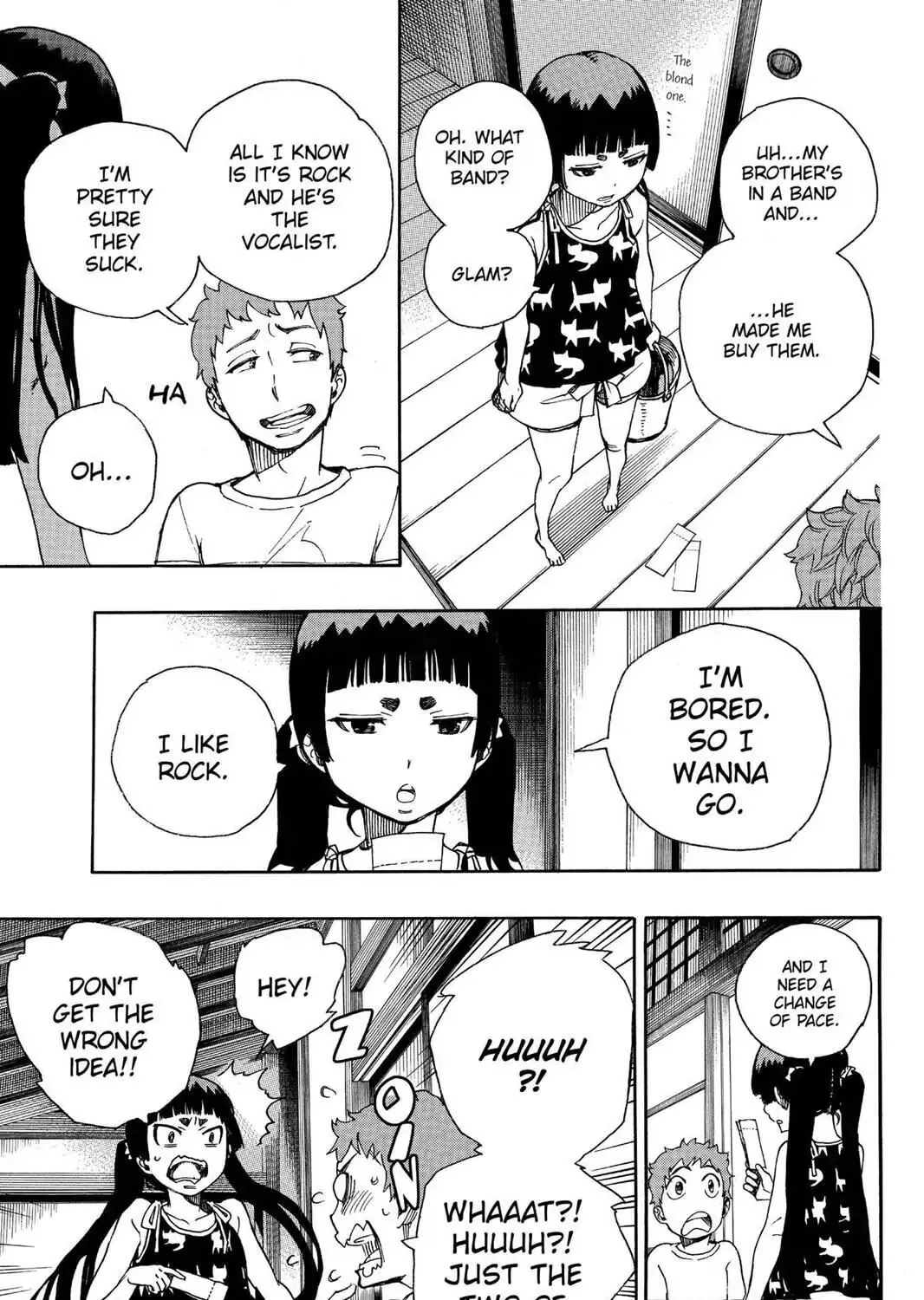 Read Blue Exorcist chapter 41.1 image 8 on Lezhin
