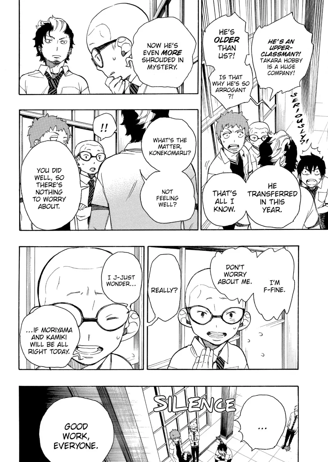 Read Blue Exorcist chapter 41 image 14 on Lezhin