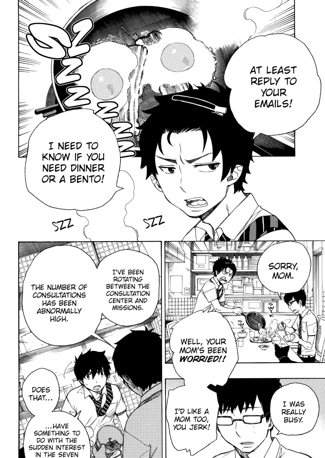 Read Blue Exorcist chapter 41 image 2 on Lezhin