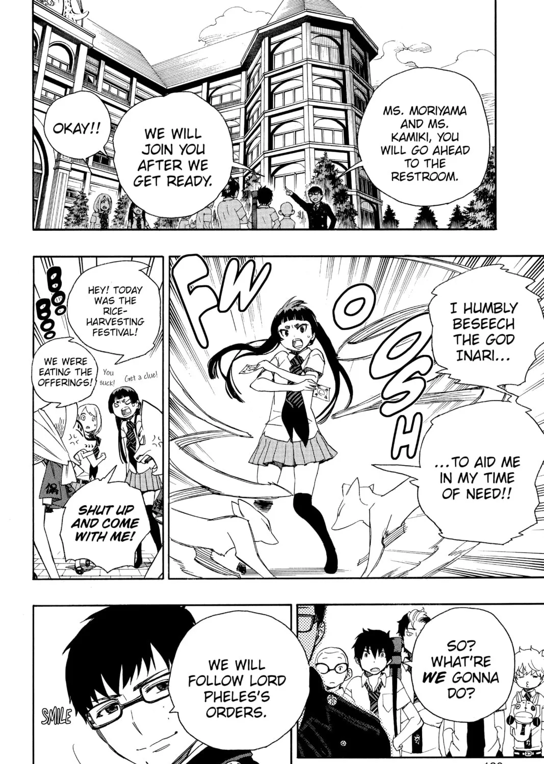 Read Blue Exorcist chapter 41 image 26 on Lezhin