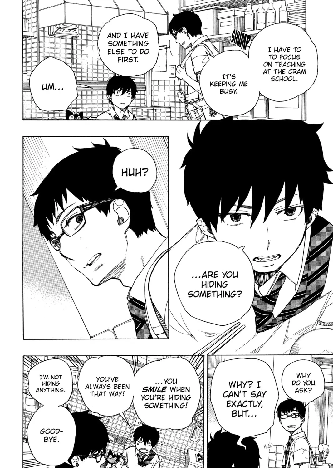 Read Blue Exorcist chapter 41 image 6 on Lezhin