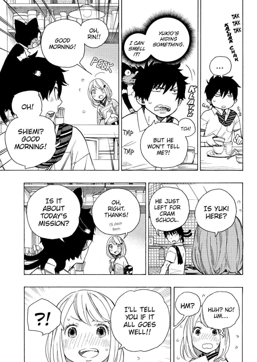 Read Blue Exorcist chapter 41 image 8 on Lezhin