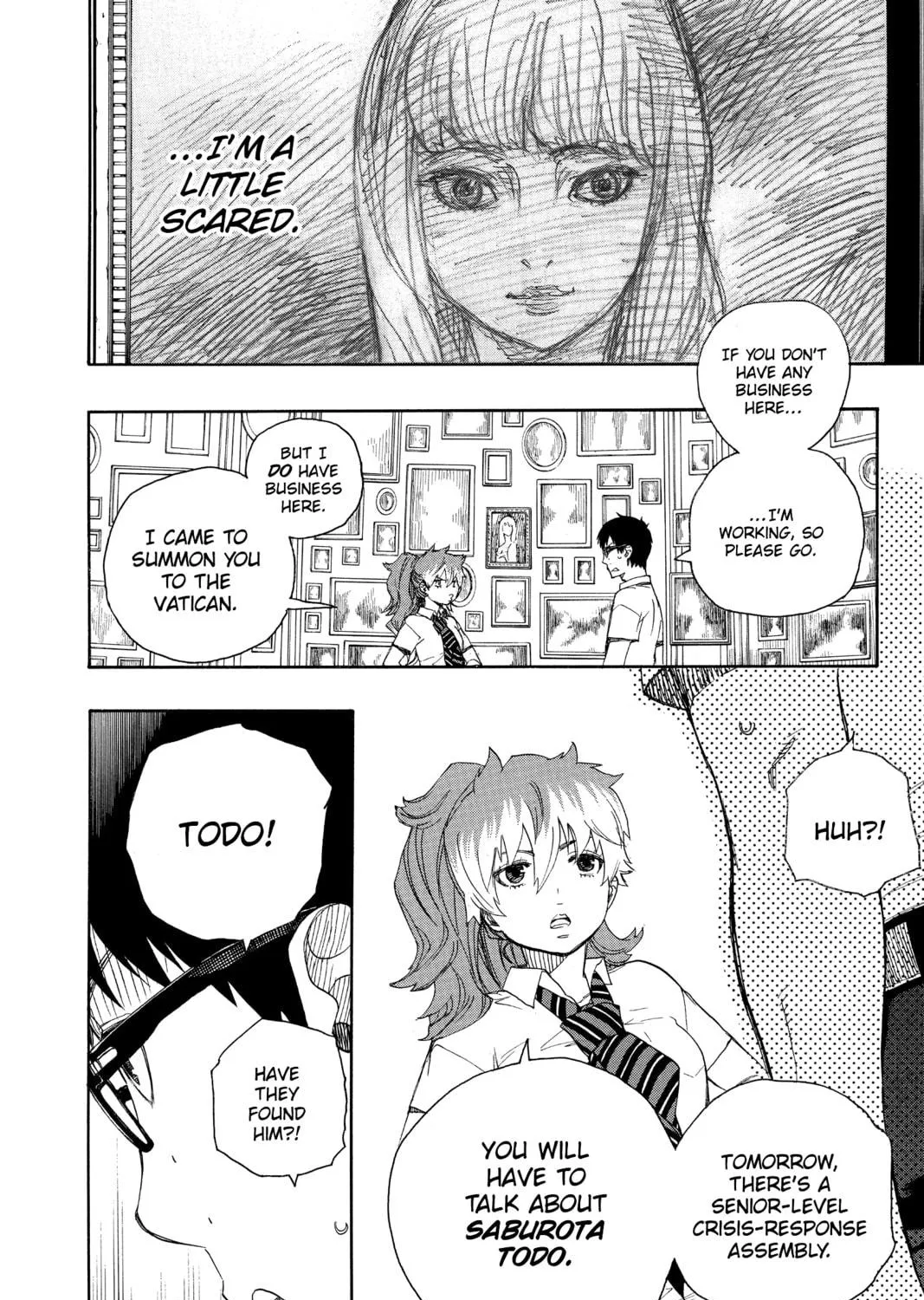 Read Blue Exorcist chapter 42 image 10 on Lezhin