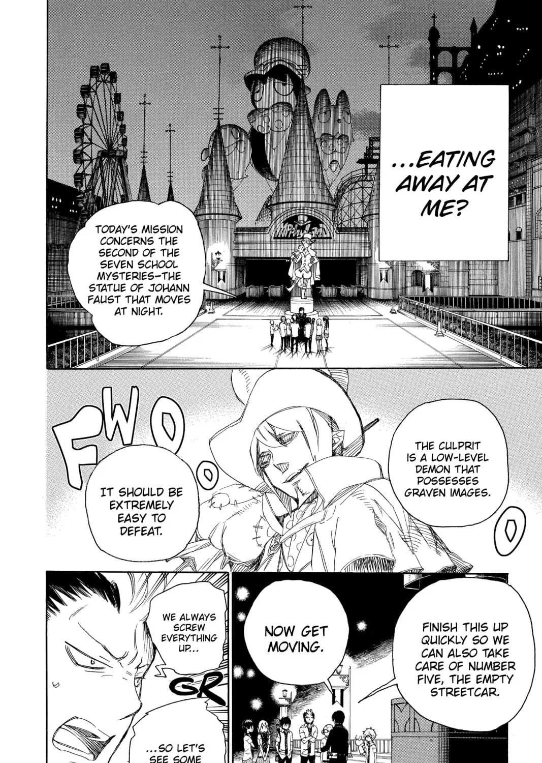 Read Blue Exorcist chapter 42 image 14 on Lezhin