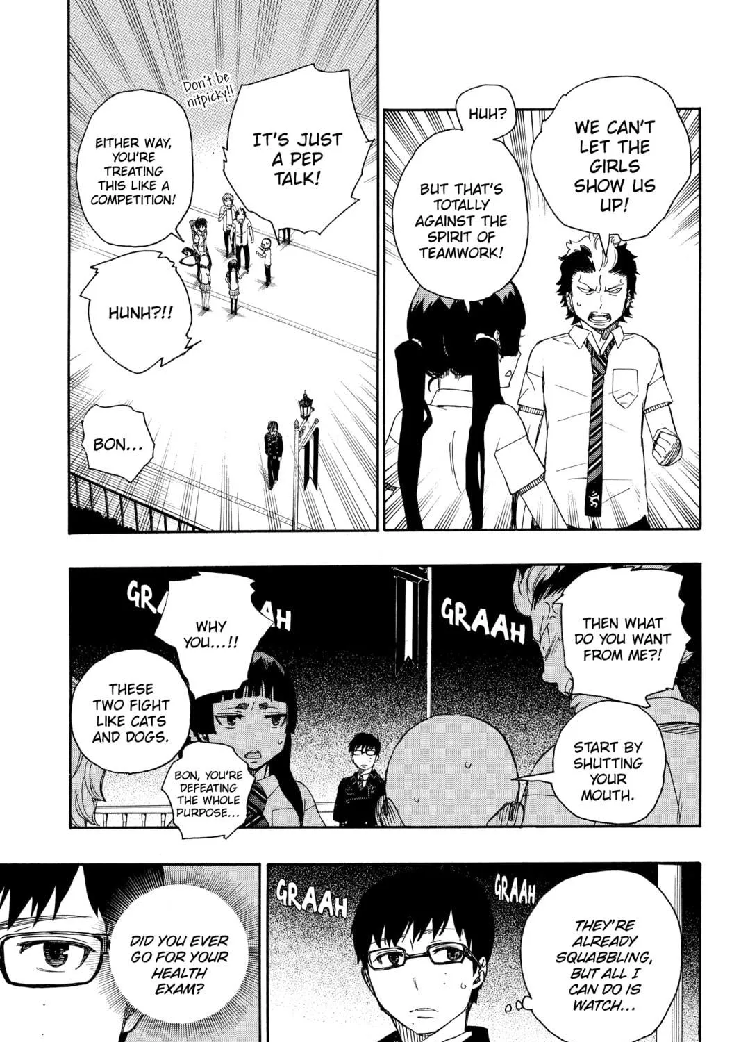 Read Blue Exorcist chapter 42 image 16 on Lezhin
