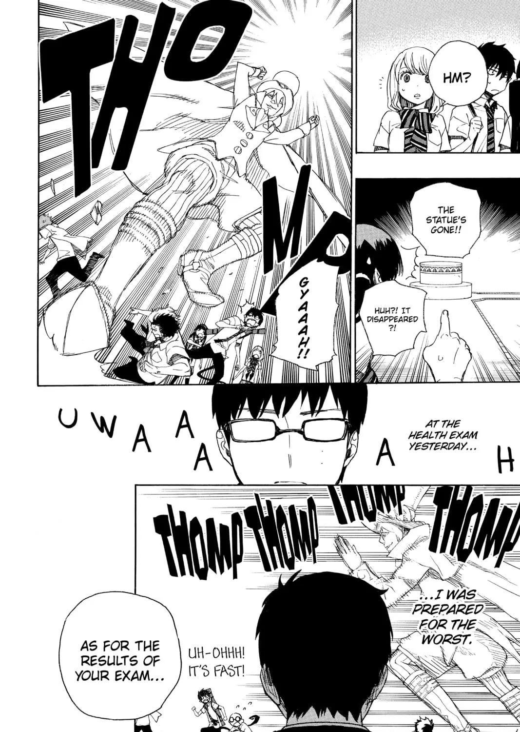 Read Blue Exorcist chapter 42 image 18 on Lezhin