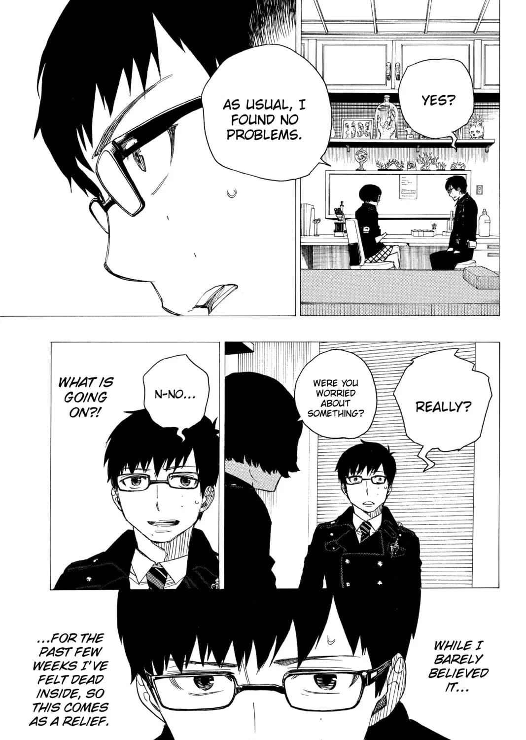 Read Blue Exorcist chapter 42 image 20 on Lezhin