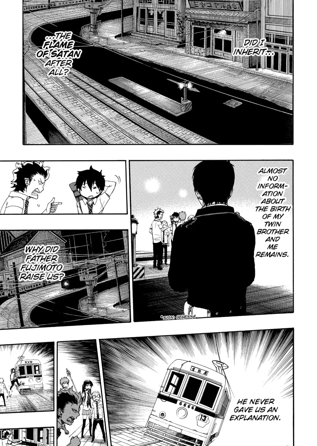 Read Blue Exorcist chapter 42 image 24 on Lezhin