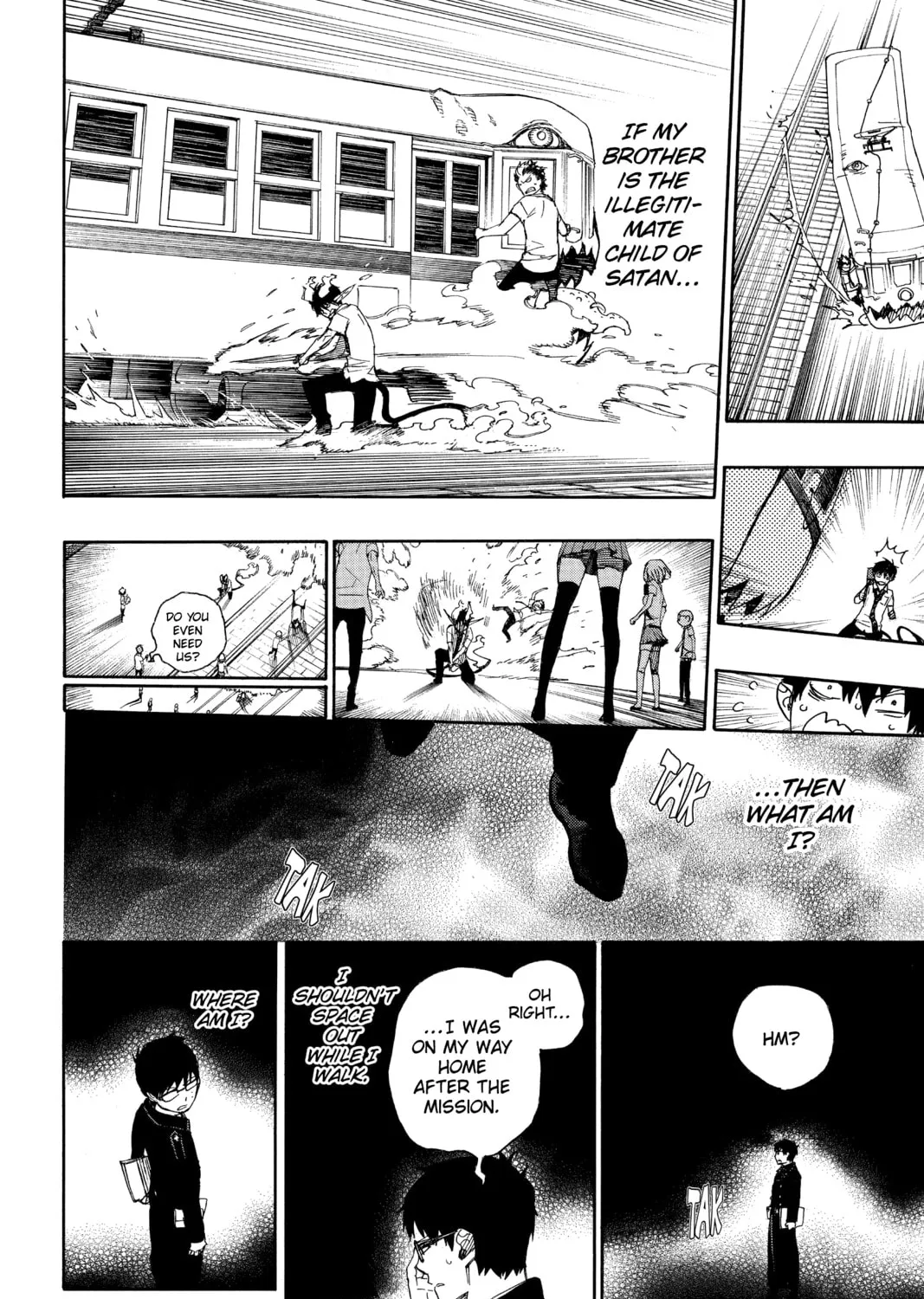 Read Blue Exorcist chapter 42 image 26 on Lezhin
