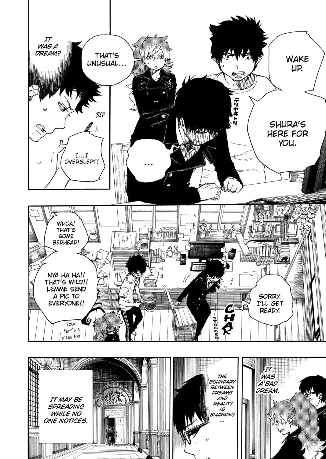 Read Blue Exorcist chapter 42 image 34 on Lezhin