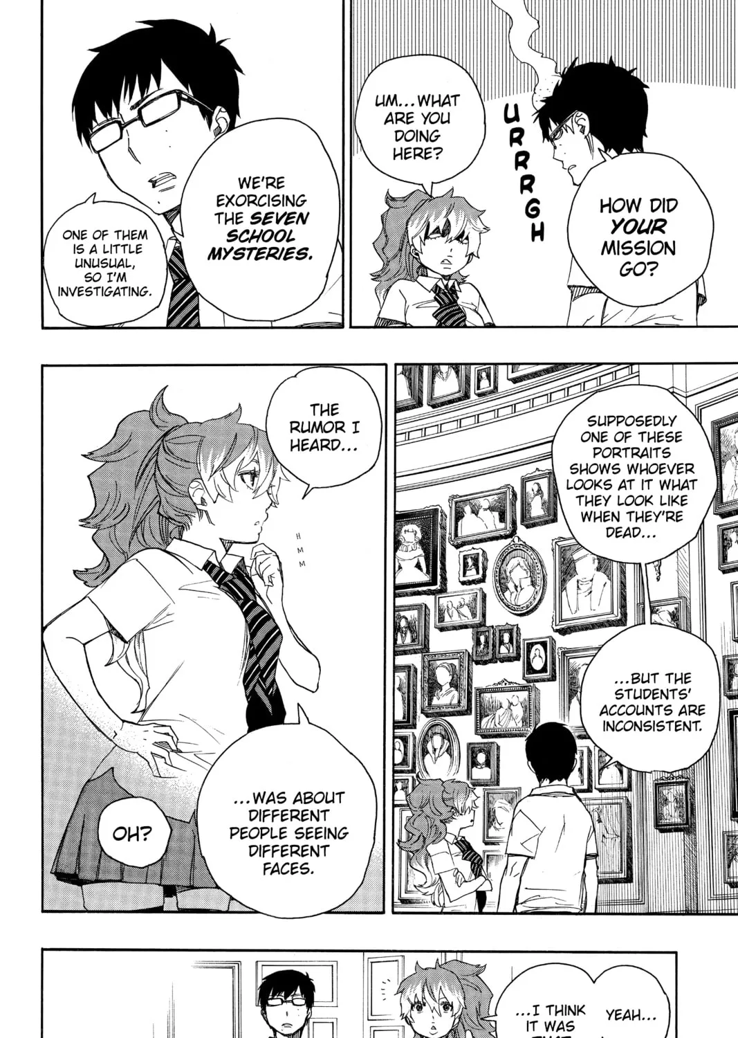 Read Blue Exorcist chapter 42 image 6 on Lezhin