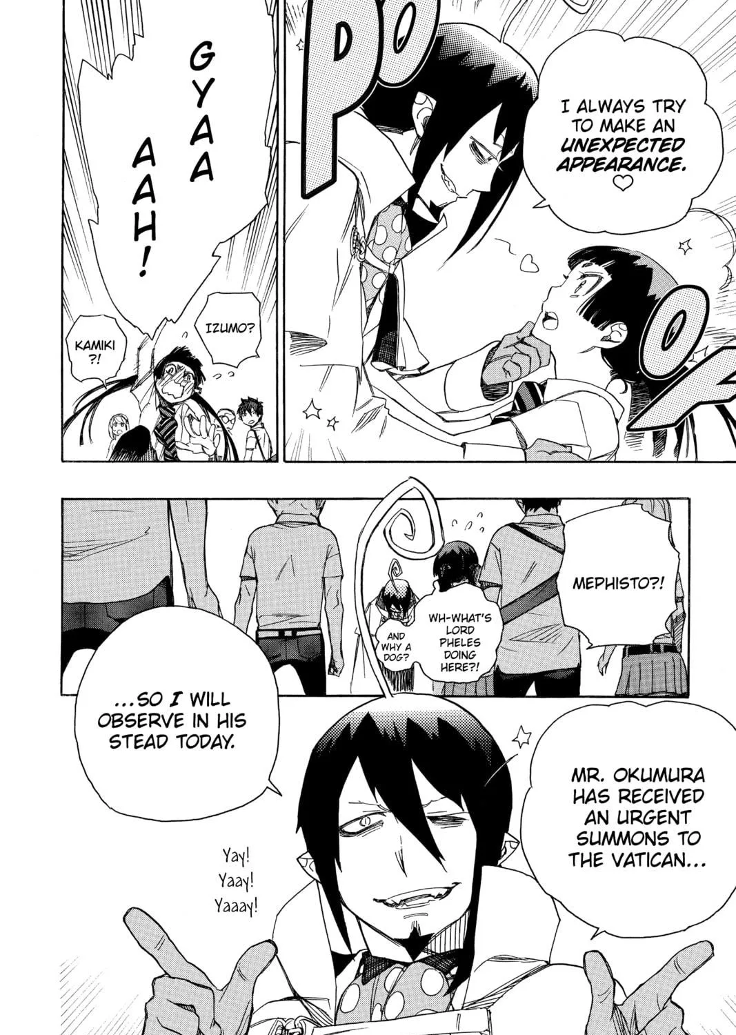 Read Blue Exorcist chapter 43 image 10 on Lezhin