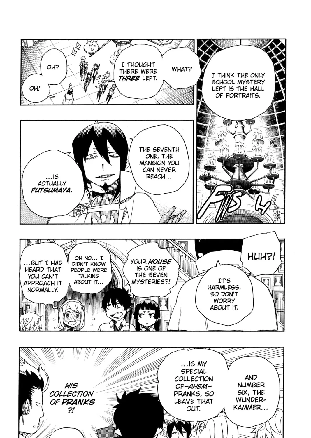 Read Blue Exorcist chapter 43 image 12 on Lezhin
