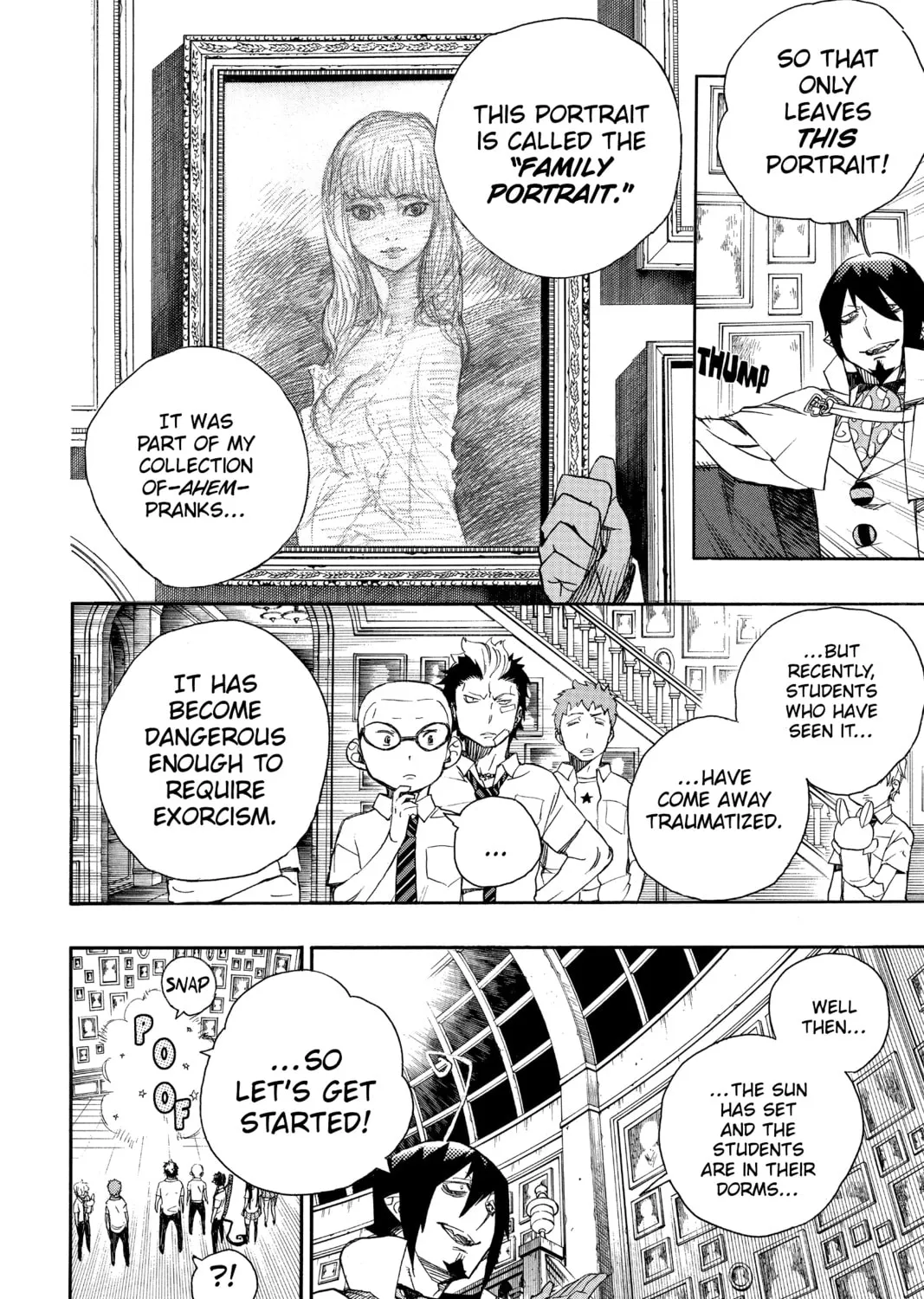 Read Blue Exorcist chapter 43 image 14 on Lezhin