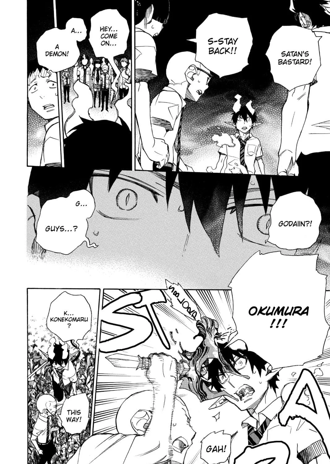 Read Blue Exorcist chapter 43 image 22 on Lezhin