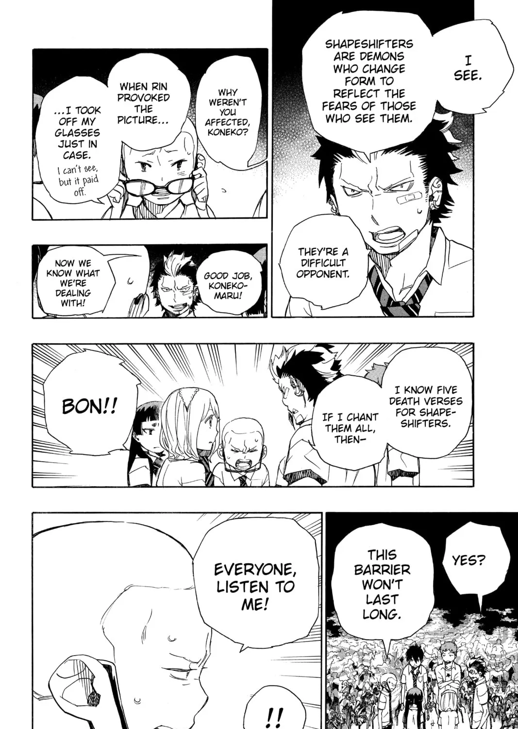 Read Blue Exorcist chapter 43 image 26 on Lezhin