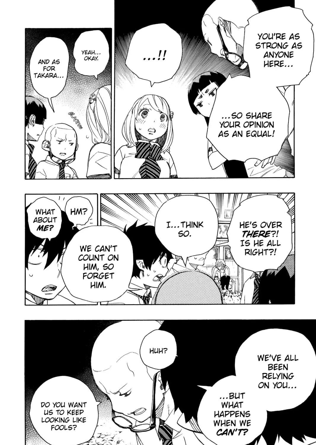 Read Blue Exorcist chapter 43 image 34 on Lezhin