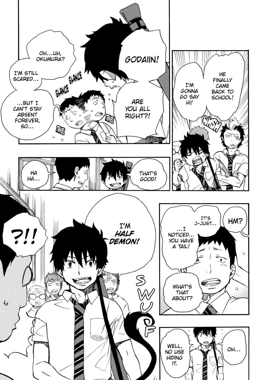 Read Blue Exorcist chapter 43 image 4 on Lezhin