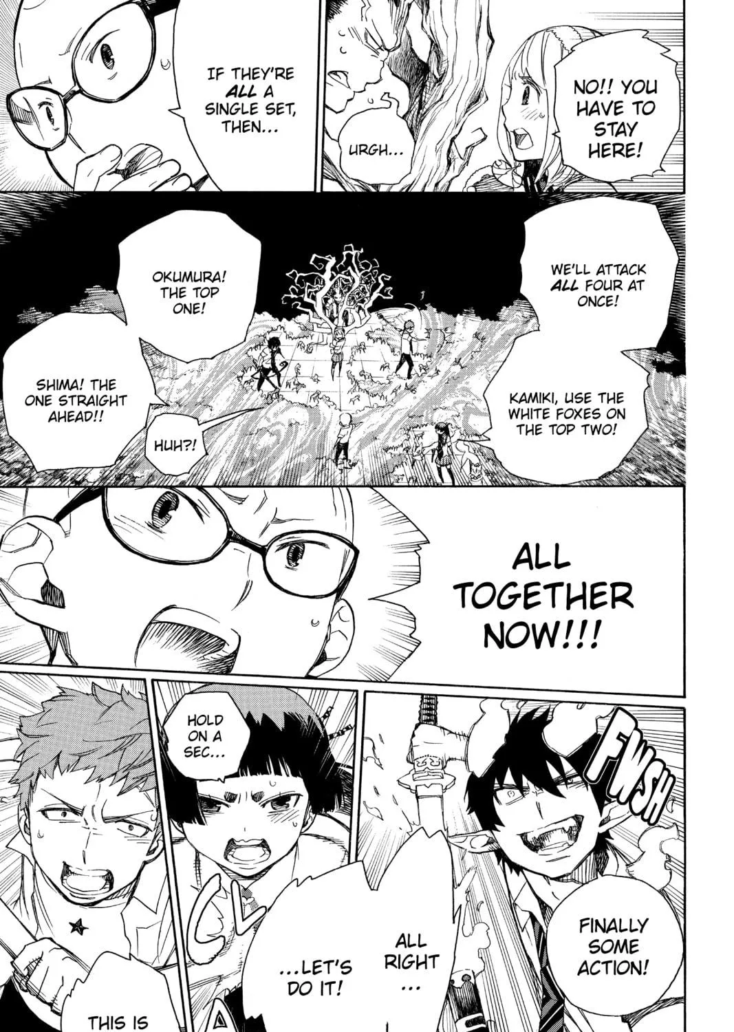 Read Blue Exorcist chapter 43 image 52 on Lezhin