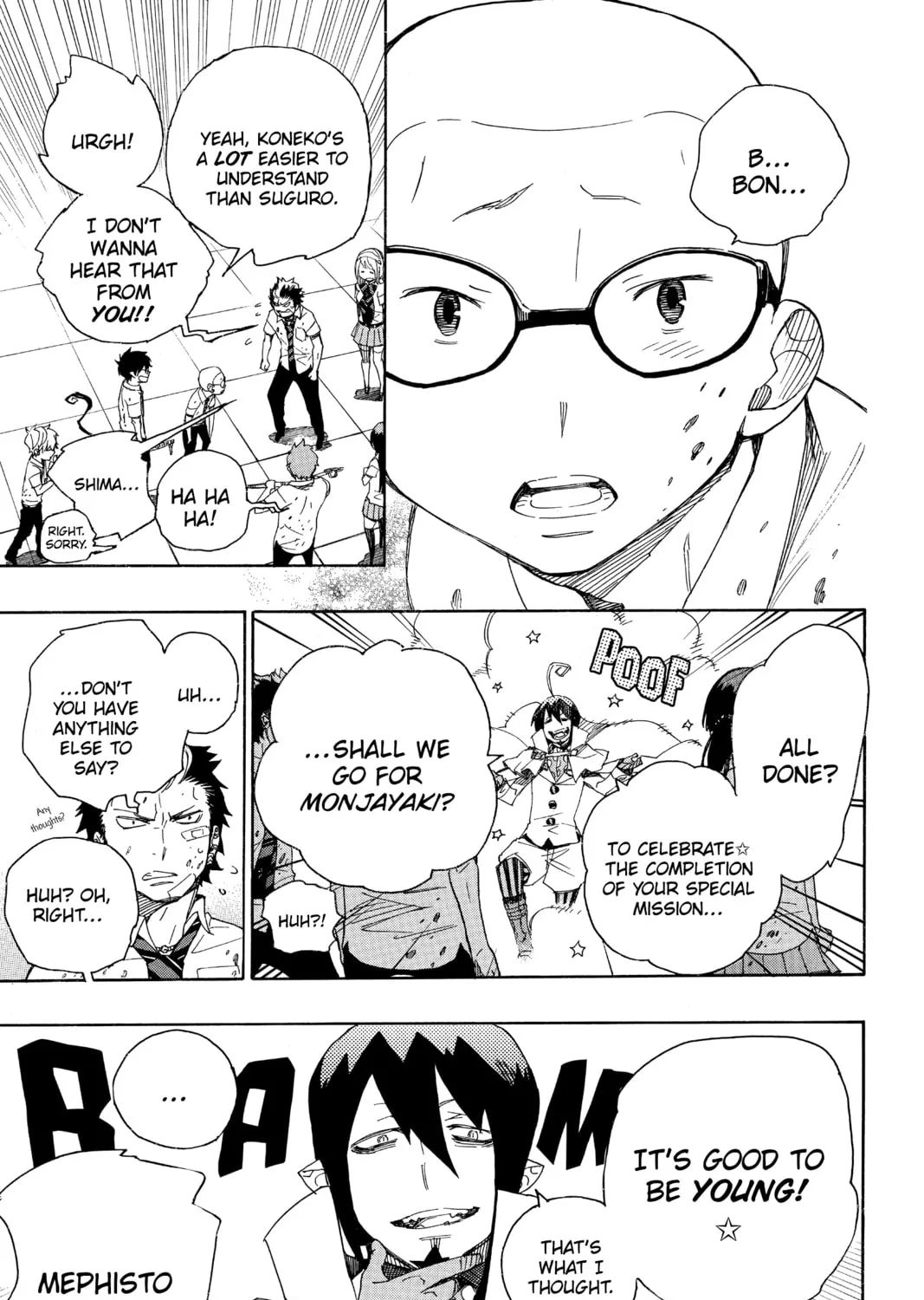 Read Blue Exorcist chapter 43 image 60 on Lezhin