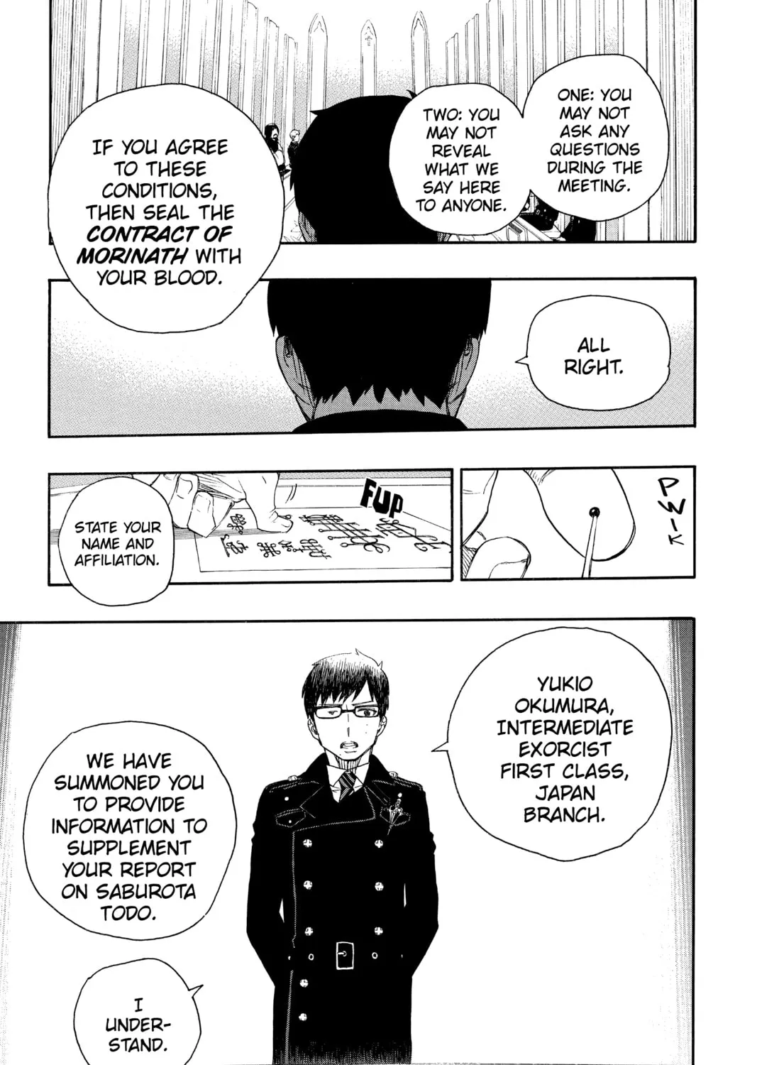 Read Blue Exorcist chapter 44 image 12 on Lezhin