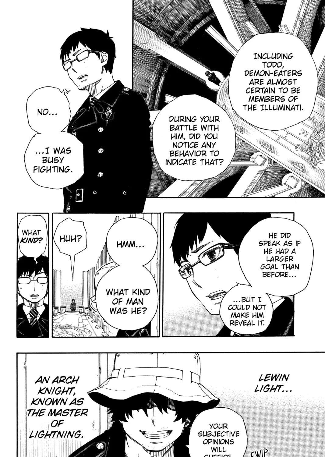 Read Blue Exorcist chapter 44 image 14 on Lezhin