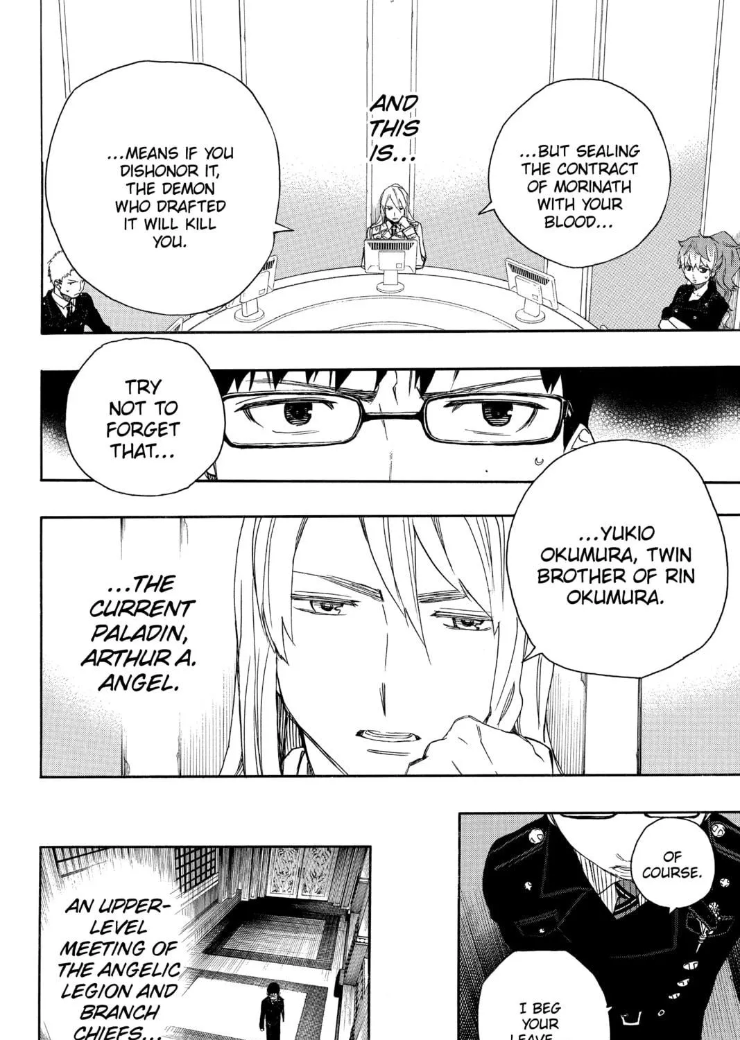 Read Blue Exorcist chapter 44 image 18 on Lezhin