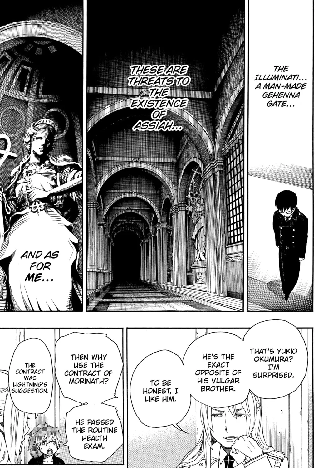 Read Blue Exorcist chapter 44 image 20 on Lezhin