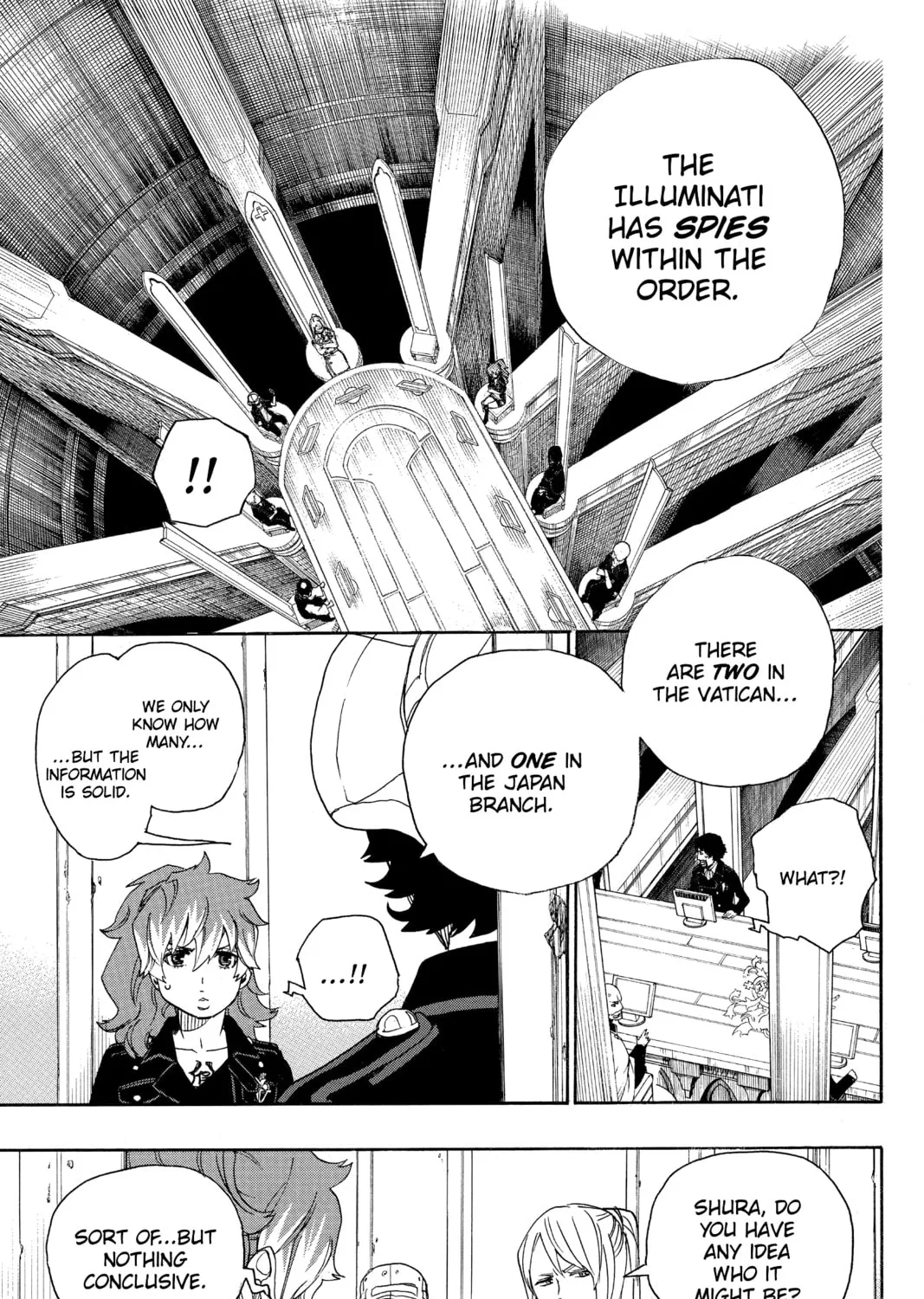 Read Blue Exorcist chapter 44 image 24 on Lezhin