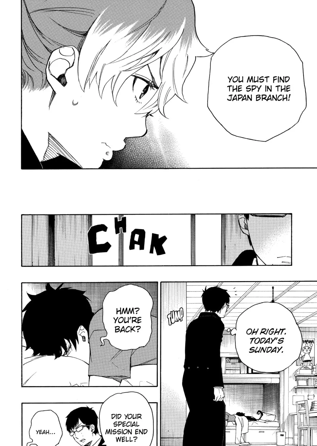 Read Blue Exorcist chapter 44 image 26 on Lezhin