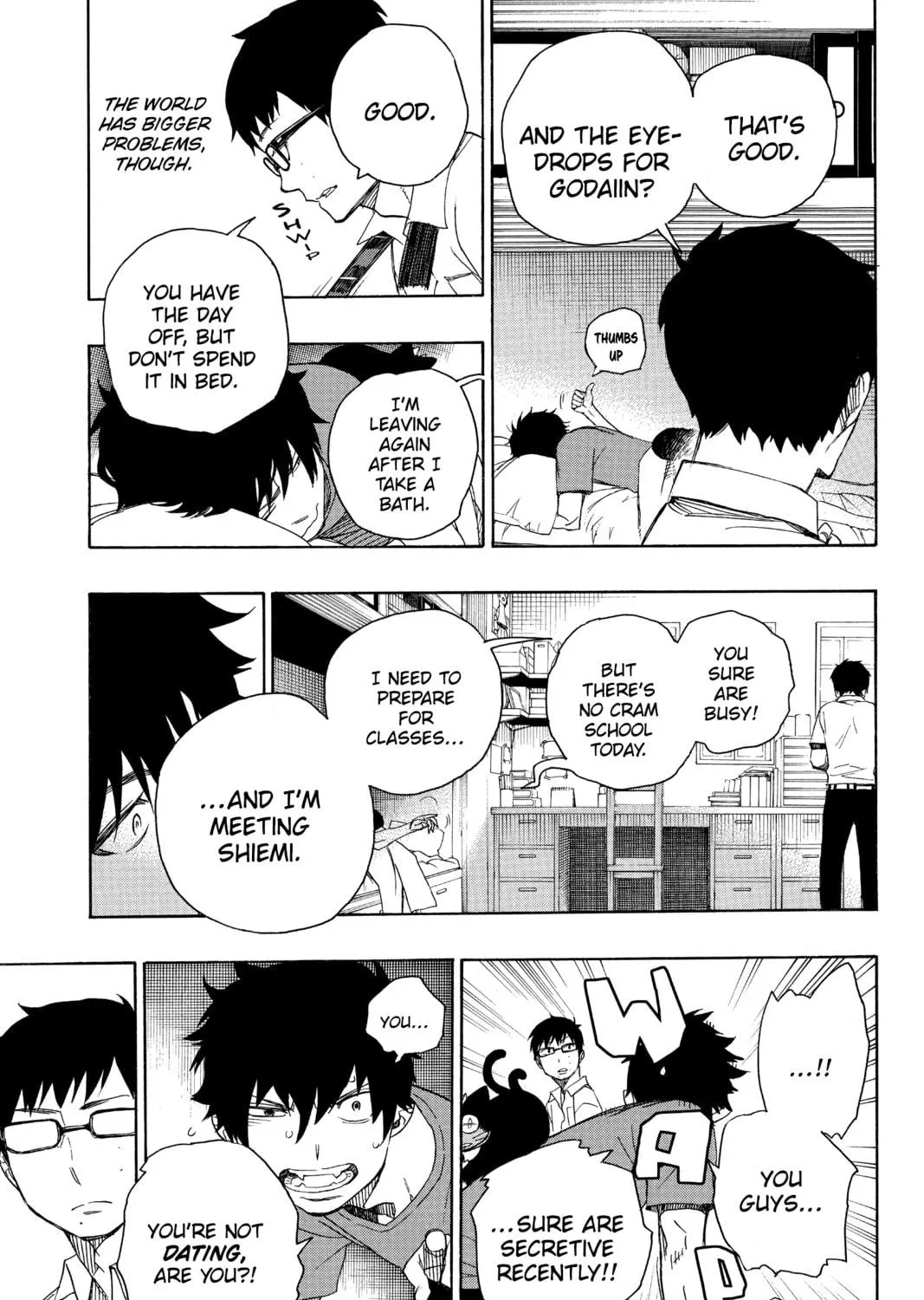 Read Blue Exorcist chapter 44 image 28 on Lezhin