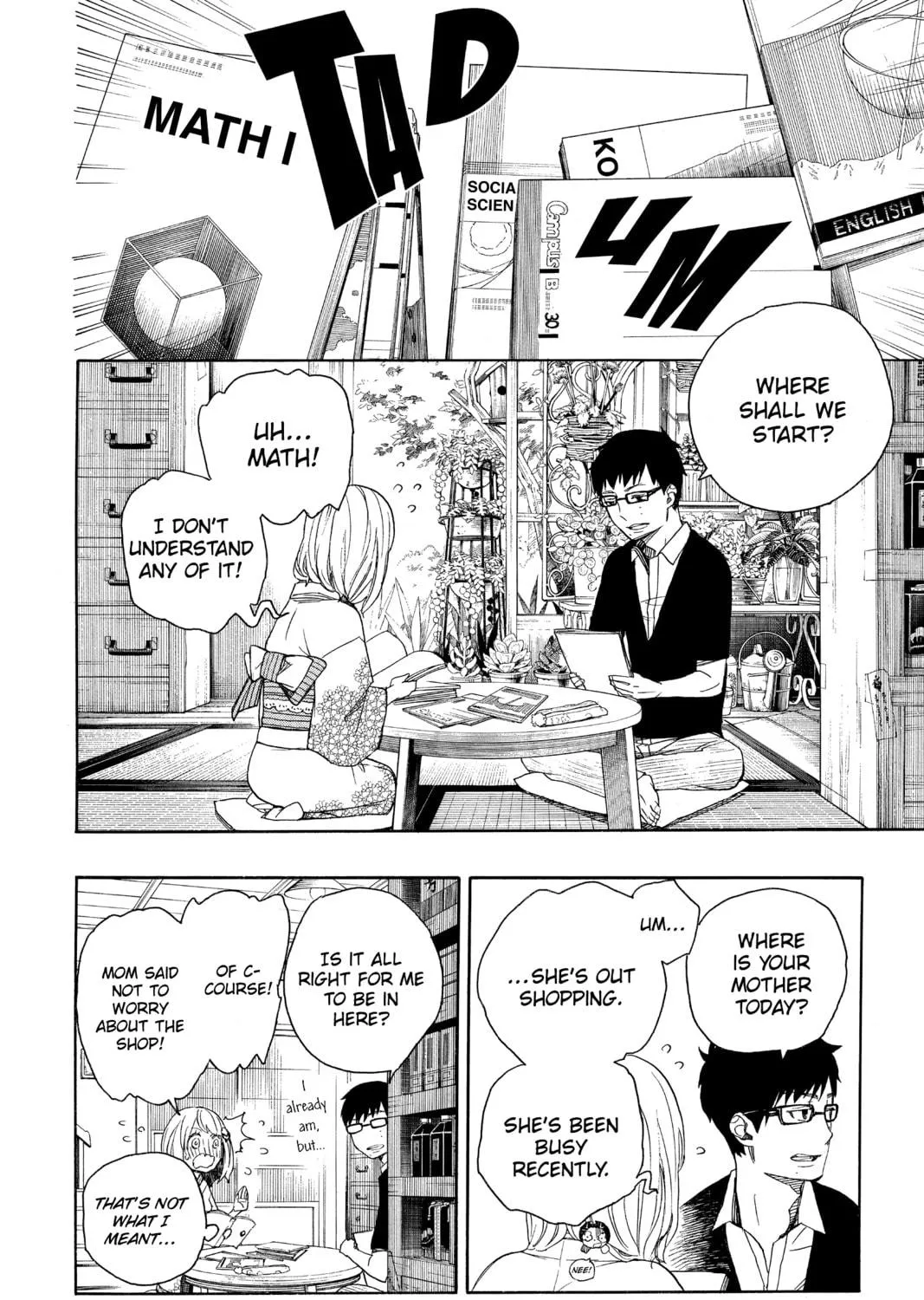Read Blue Exorcist chapter 44 image 34 on Lezhin