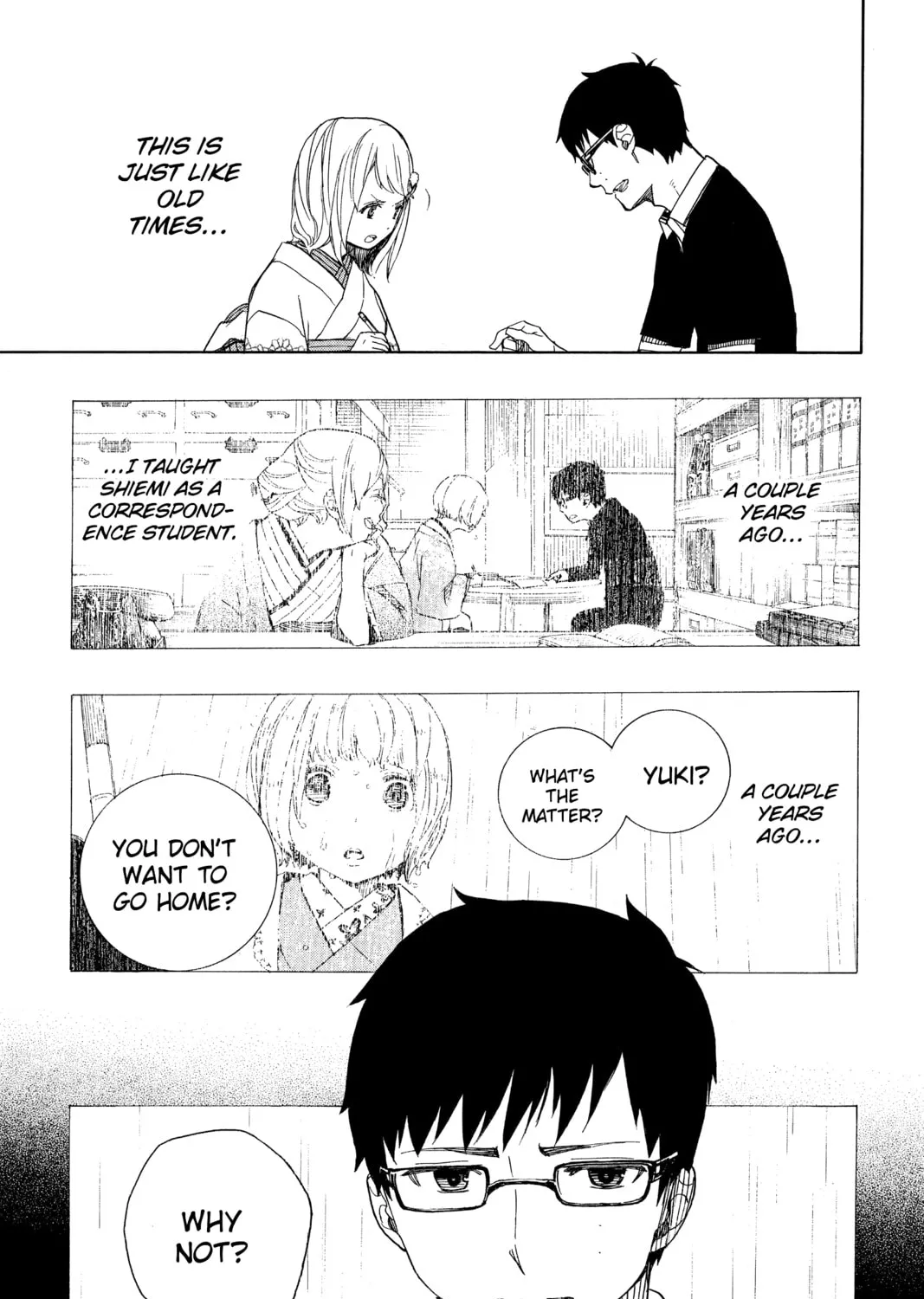 Read Blue Exorcist chapter 44 image 36 on Lezhin