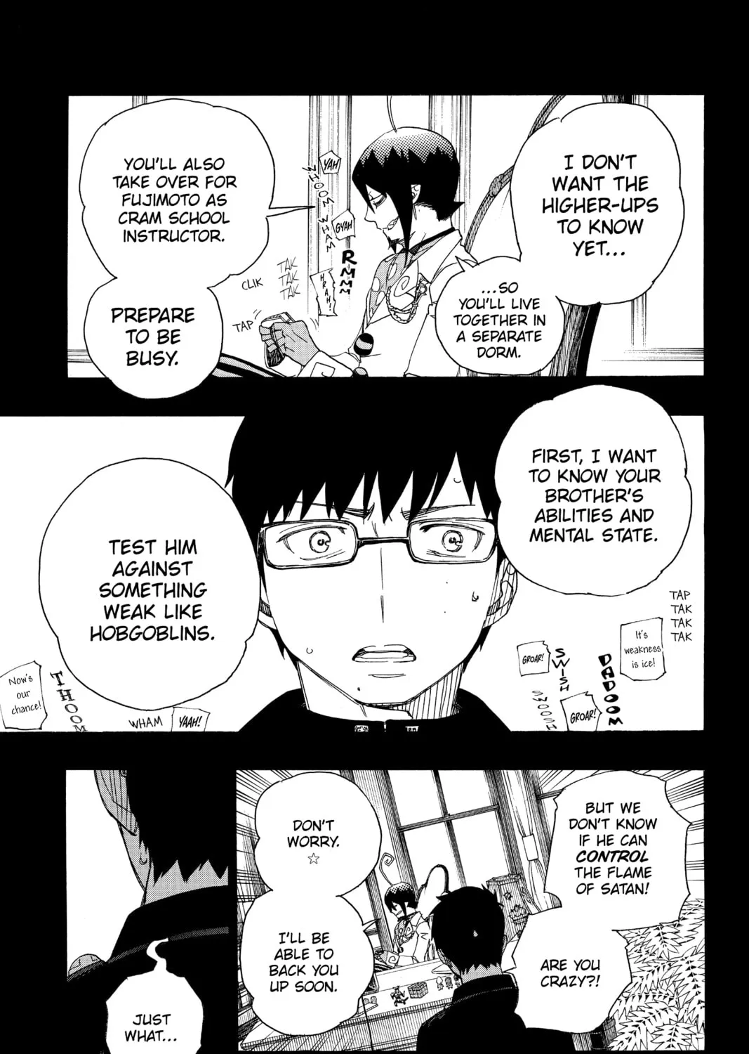 Read Blue Exorcist chapter 44 image 44 on Lezhin