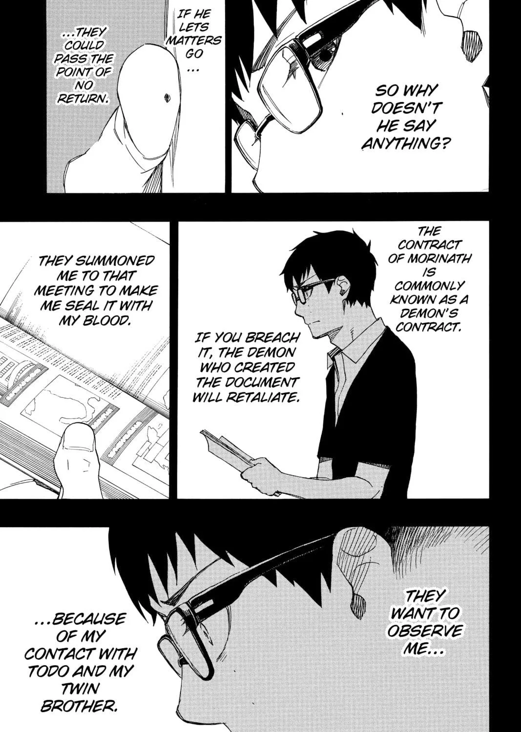 Read Blue Exorcist chapter 44 image 48 on Lezhin