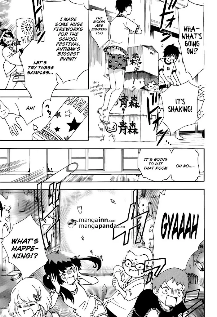Read Blue Exorcist chapter 46.5 image 9 on Lezhin