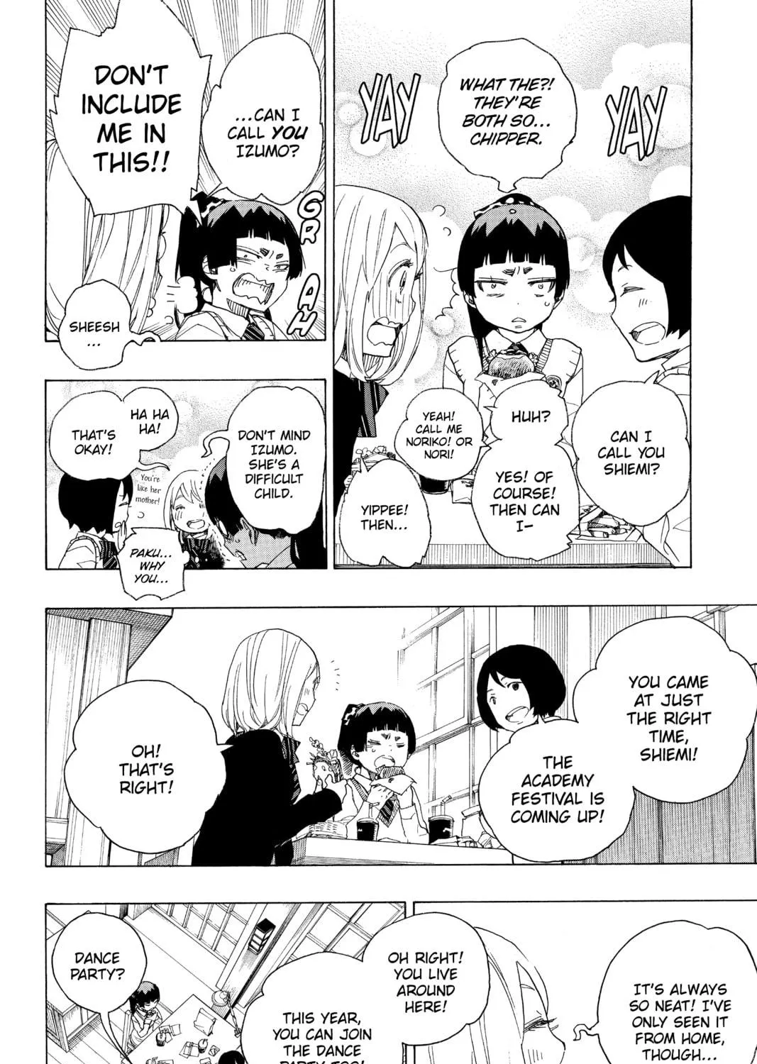 Read Blue Exorcist chapter 46 image 10 on Lezhin