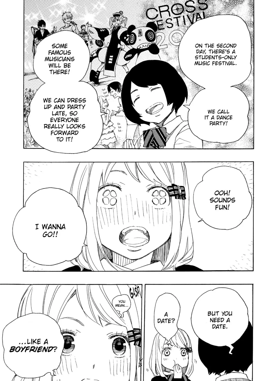Read Blue Exorcist chapter 46 image 12 on Lezhin