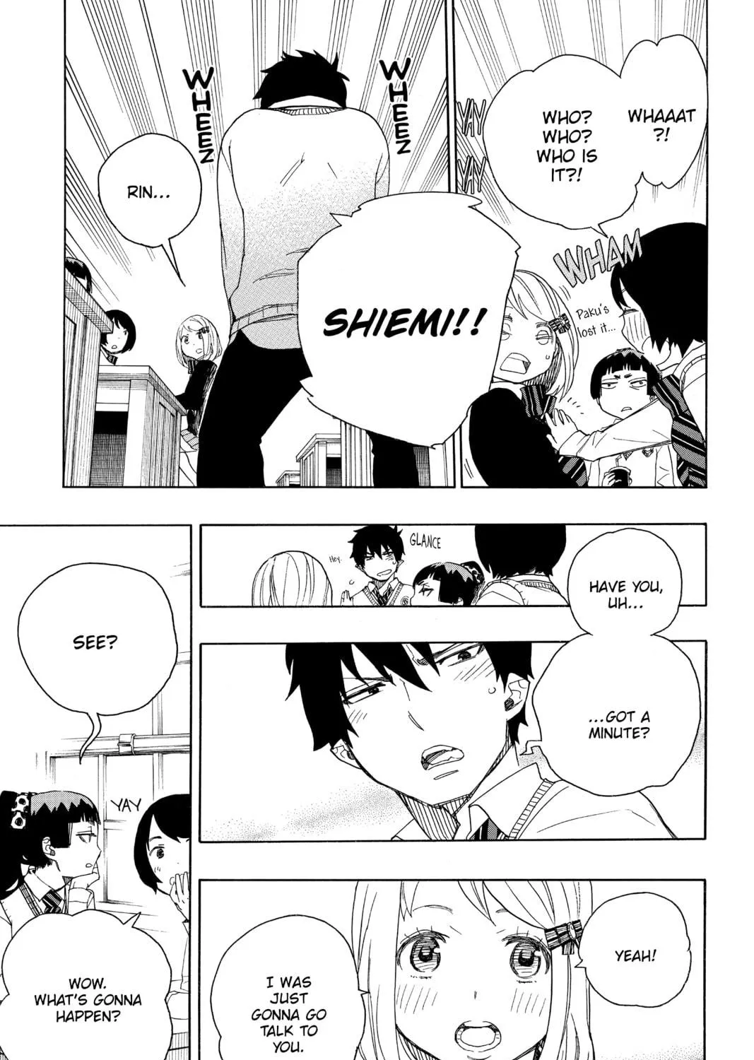 Read Blue Exorcist chapter 46 image 16 on Lezhin