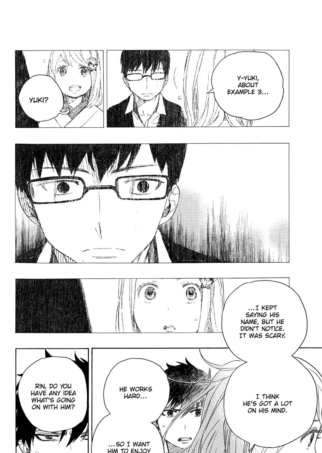Read Blue Exorcist chapter 46 image 22 on Lezhin