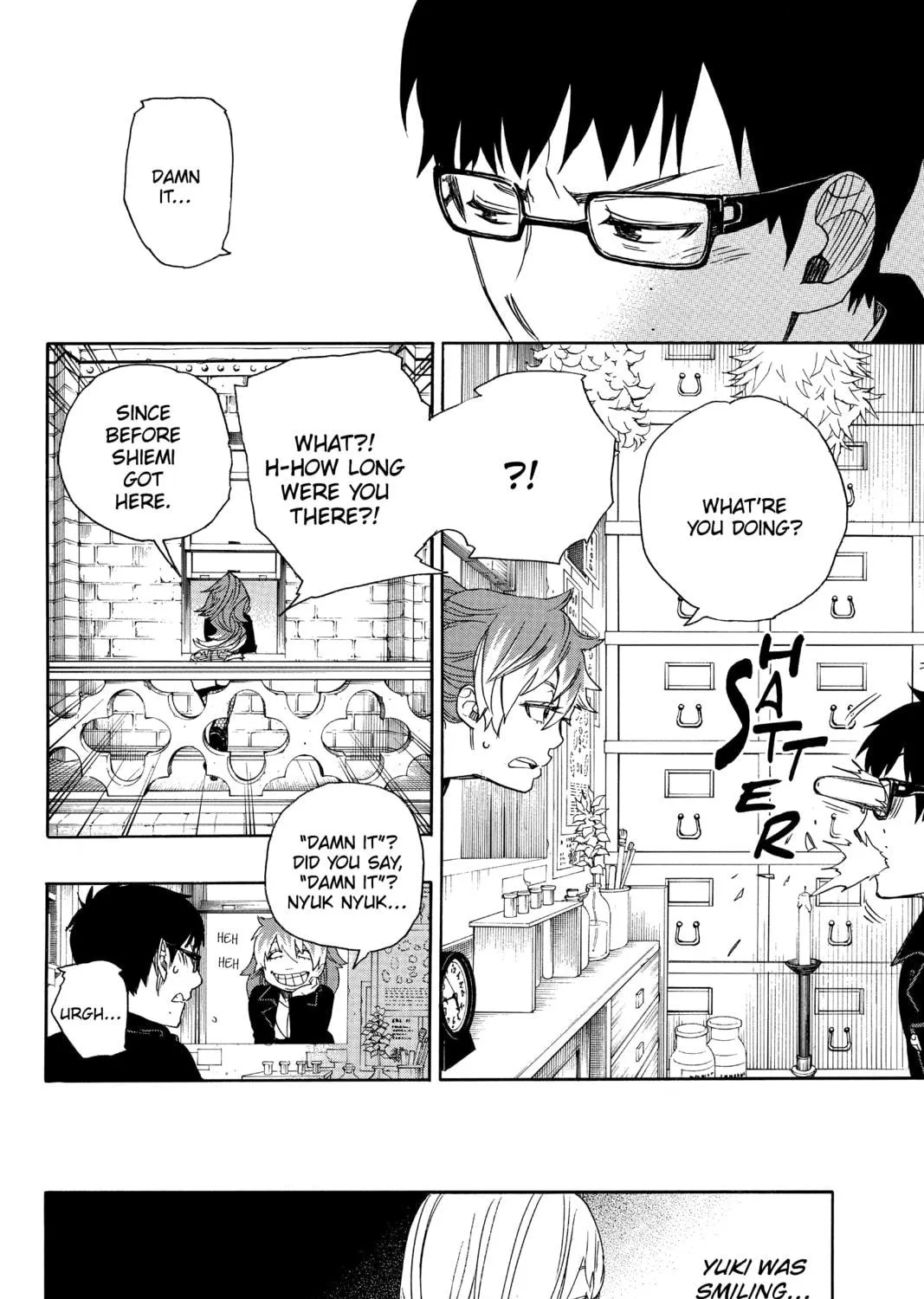 Read Blue Exorcist chapter 46 image 34 on Lezhin