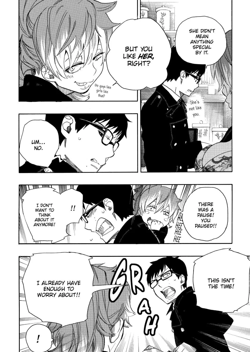 Read Blue Exorcist chapter 46 image 38 on Lezhin