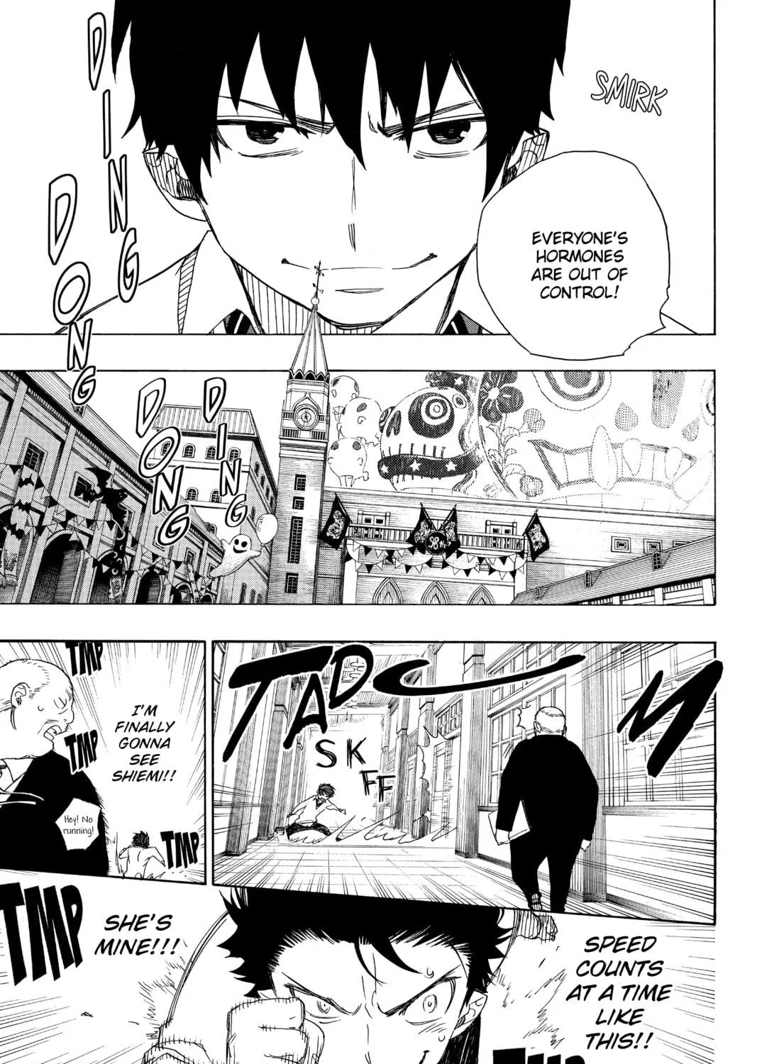 Read Blue Exorcist chapter 46 image 4 on Lezhin