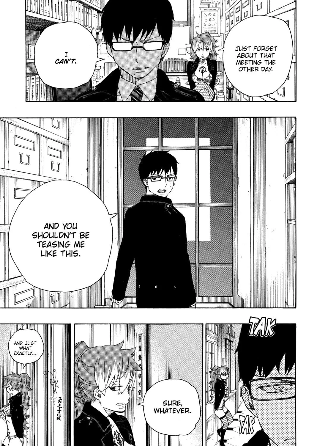 Read Blue Exorcist chapter 46 image 40 on Lezhin