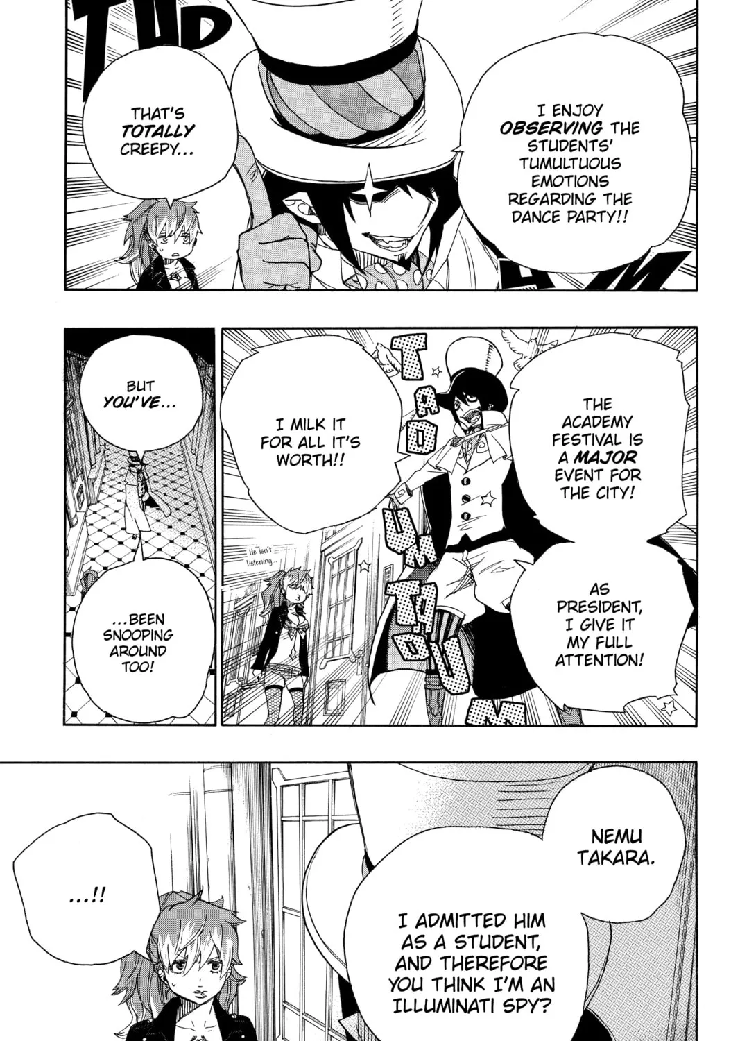 Read Blue Exorcist chapter 46 image 44 on Lezhin
