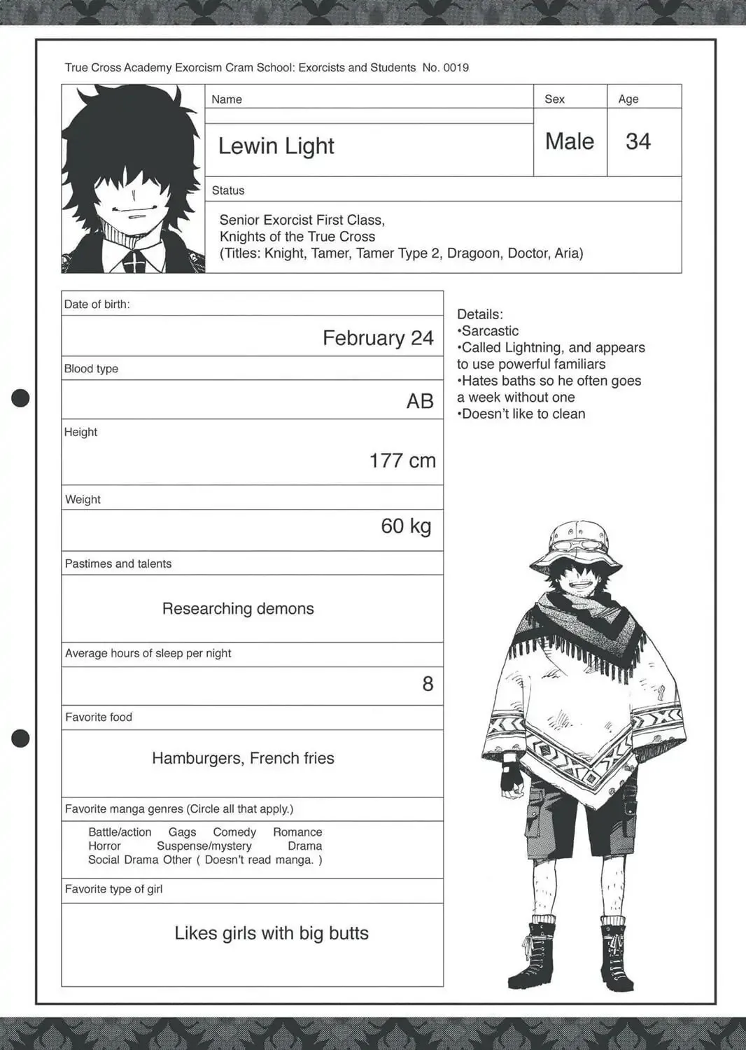Read Blue Exorcist chapter 47.5 image 4 on Lezhin